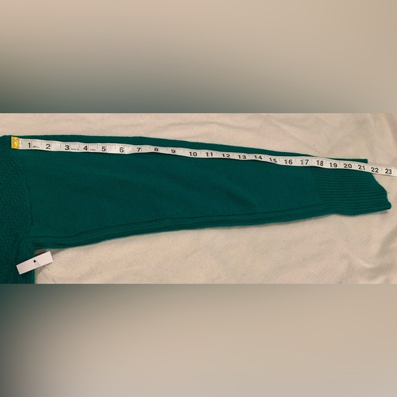 Equipment Femme 100% Cashmere Oversized Pullover Sweater Teal Green size Small - Picture 7 of 8